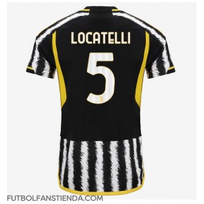 Juventus Manuel Locatelli #5 Primera Equipación 2023-24 Manga Corta